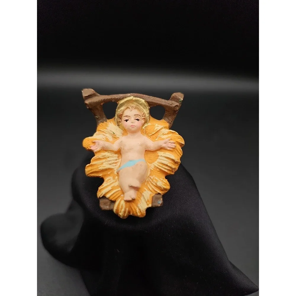 Vintage Italian nativity figures SET 4.  AA